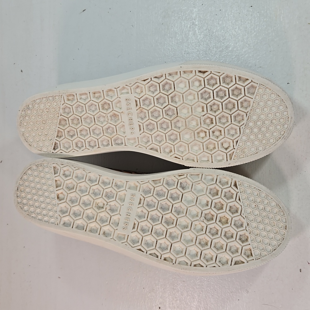 Skechers multicolor rainbow checkerboard Slip-On Sneakers - Picture 9 of 13